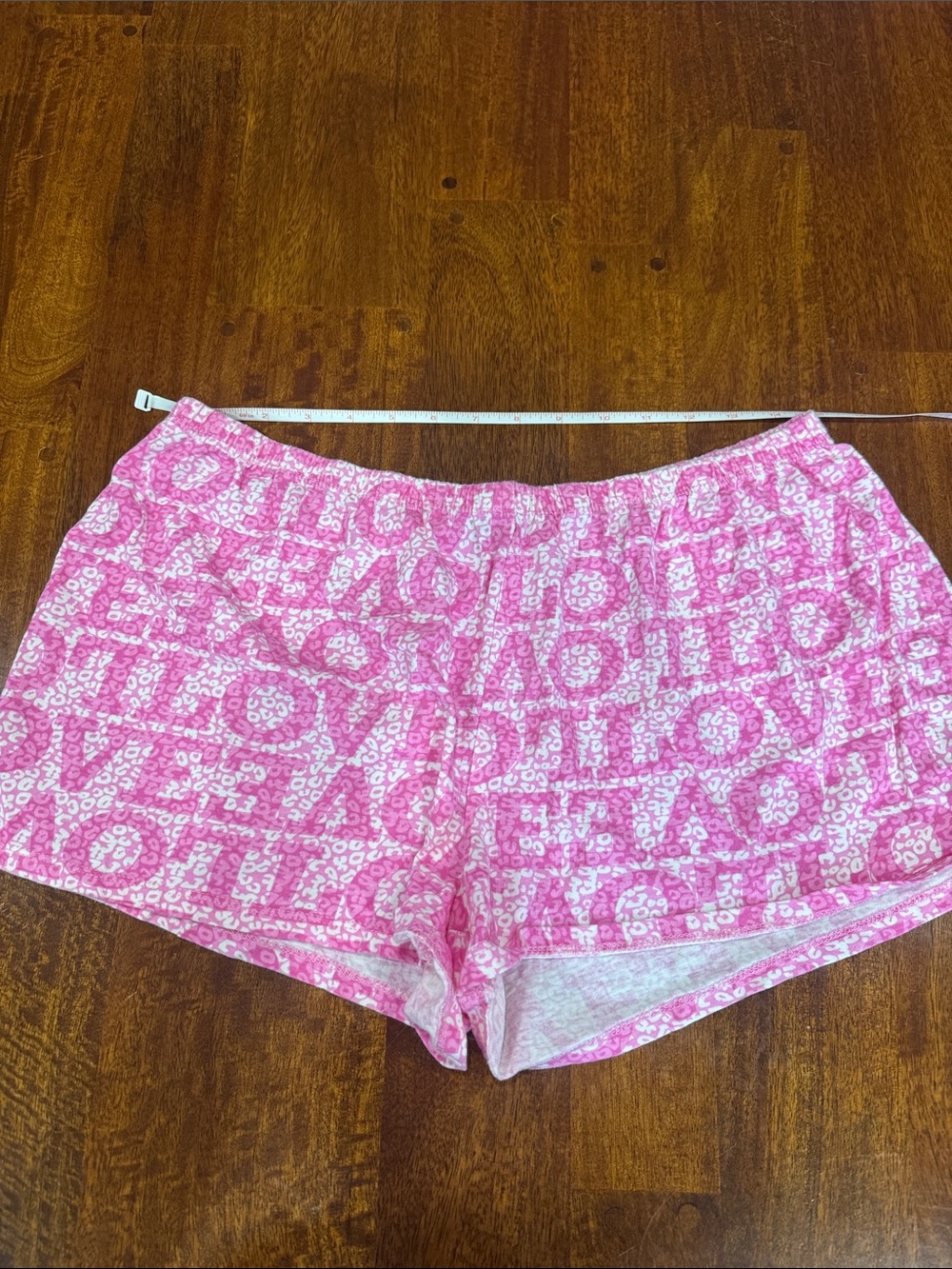 Joe Boxer Women's Pink Patterned Lounge Shorts